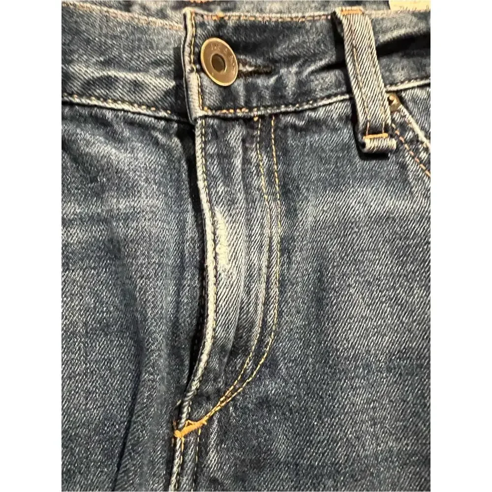 rag & bone Woodstock Distressed Rolled Hem Denim Shorts Made in USA Size 28